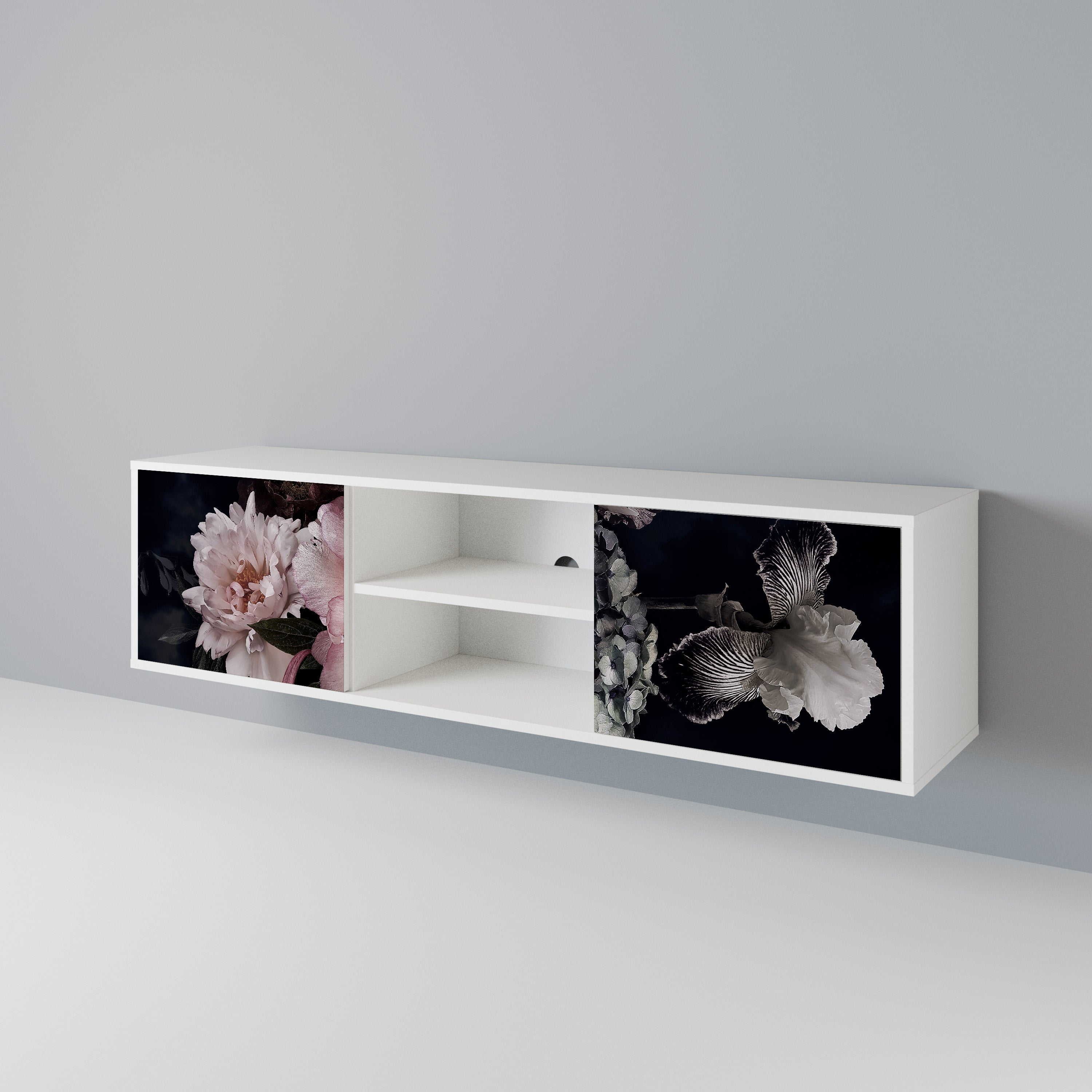 PURE BLOSSOM 2-türiges TV-Lowboard