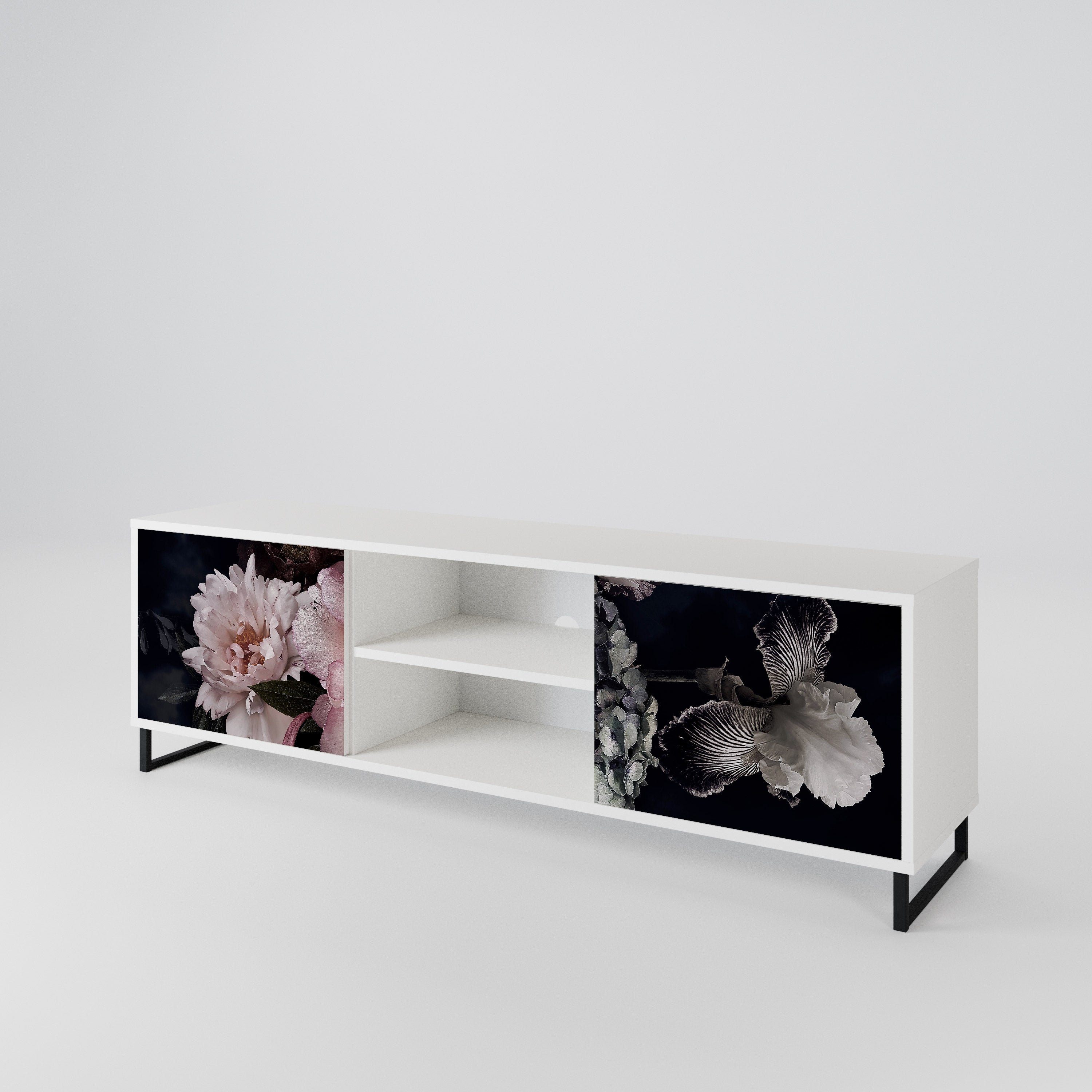 PURE BLOSSOM 2-türiges TV-Lowboard