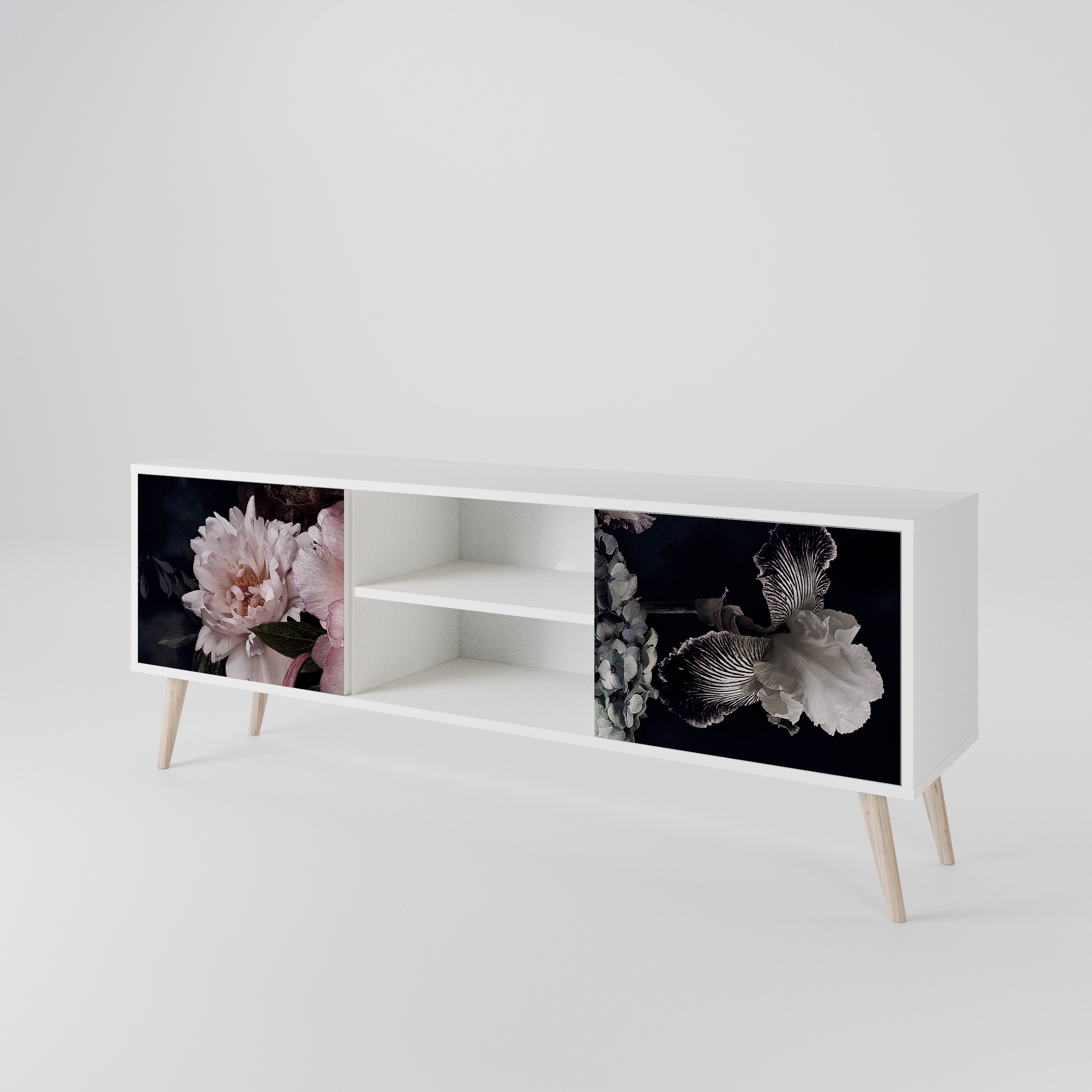 PURE BLOSSOM 2-türiges TV-Lowboard