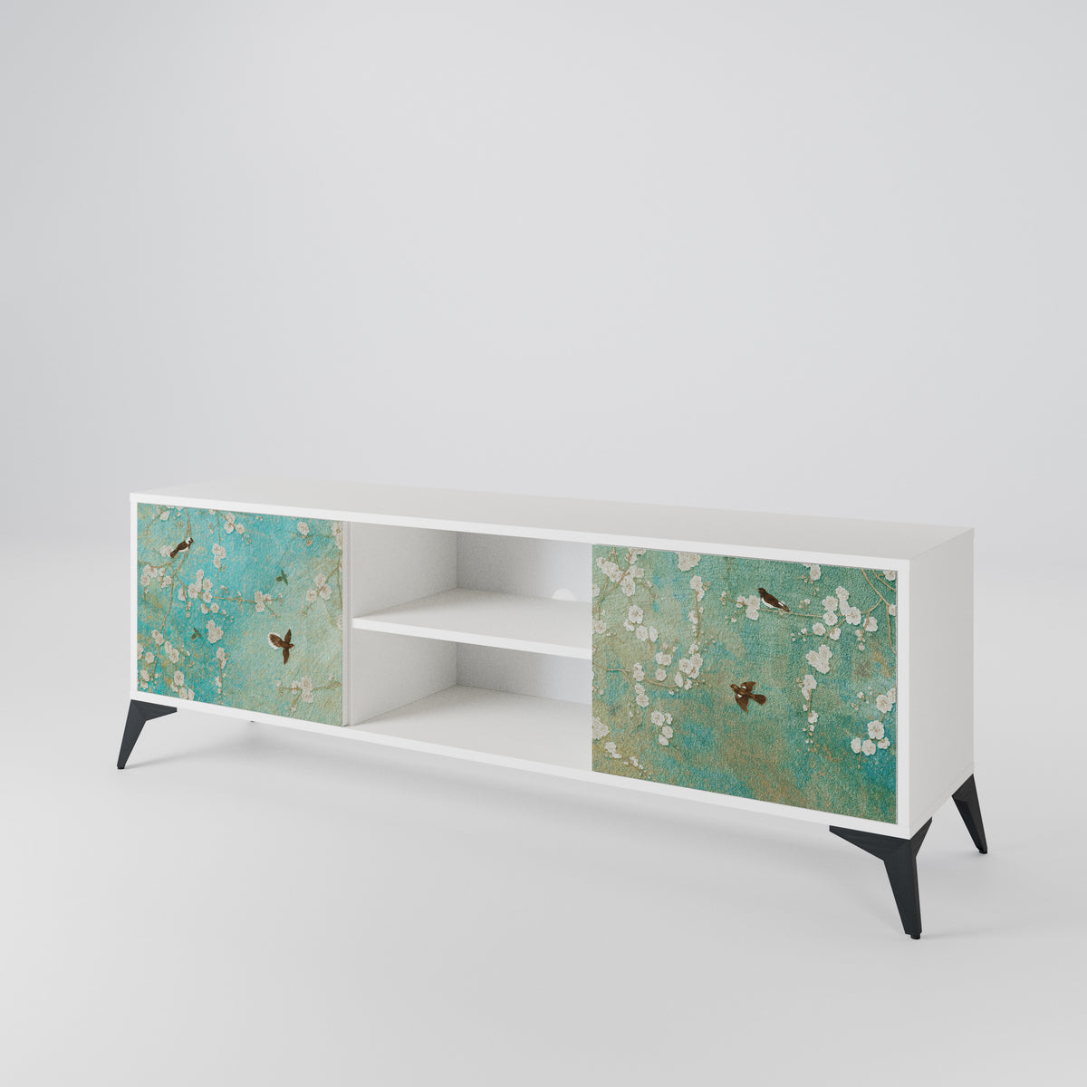BLOOMING CHARM 2-türiges TV-Lowboard