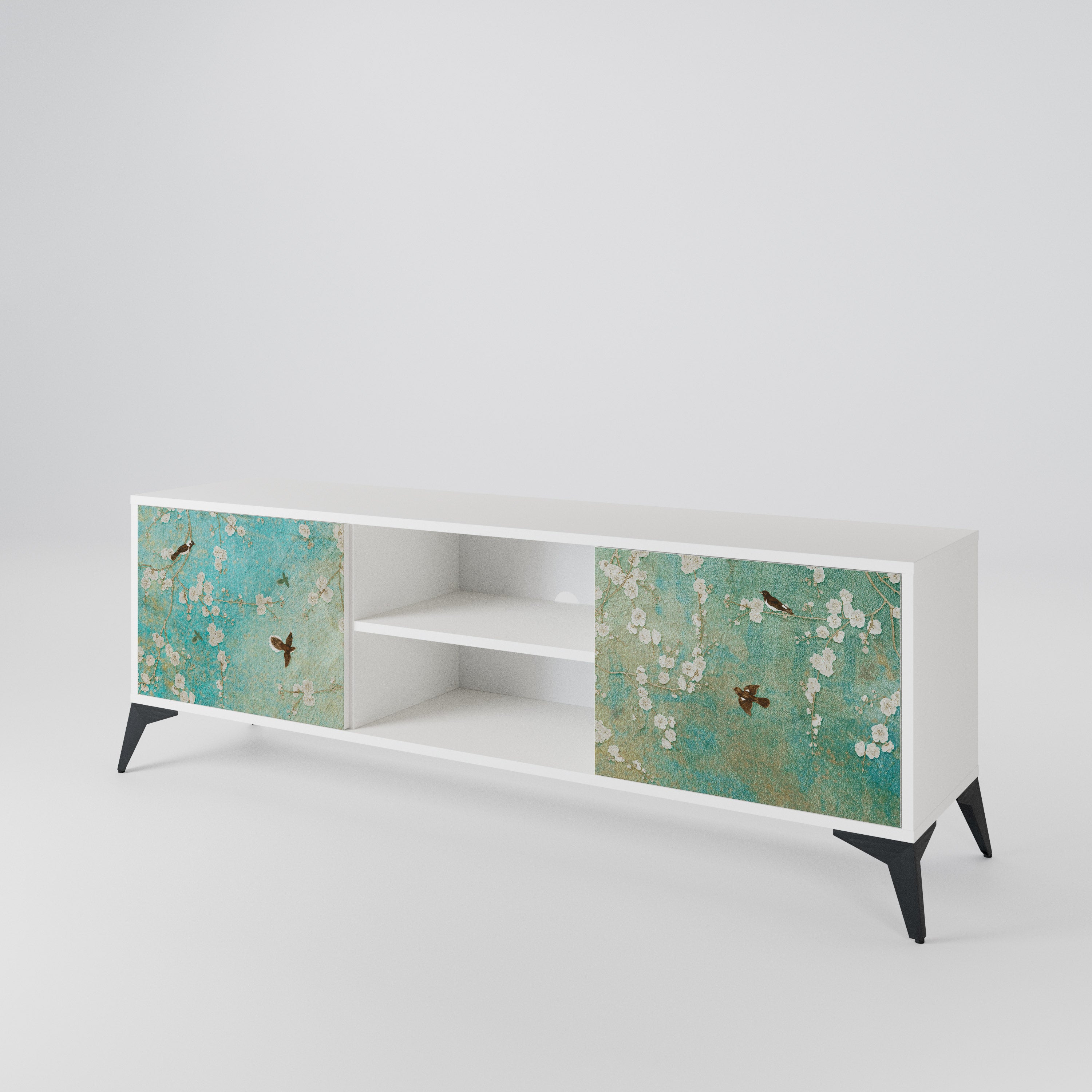 BLOOMING CHARM 2-türiges TV-Lowboard