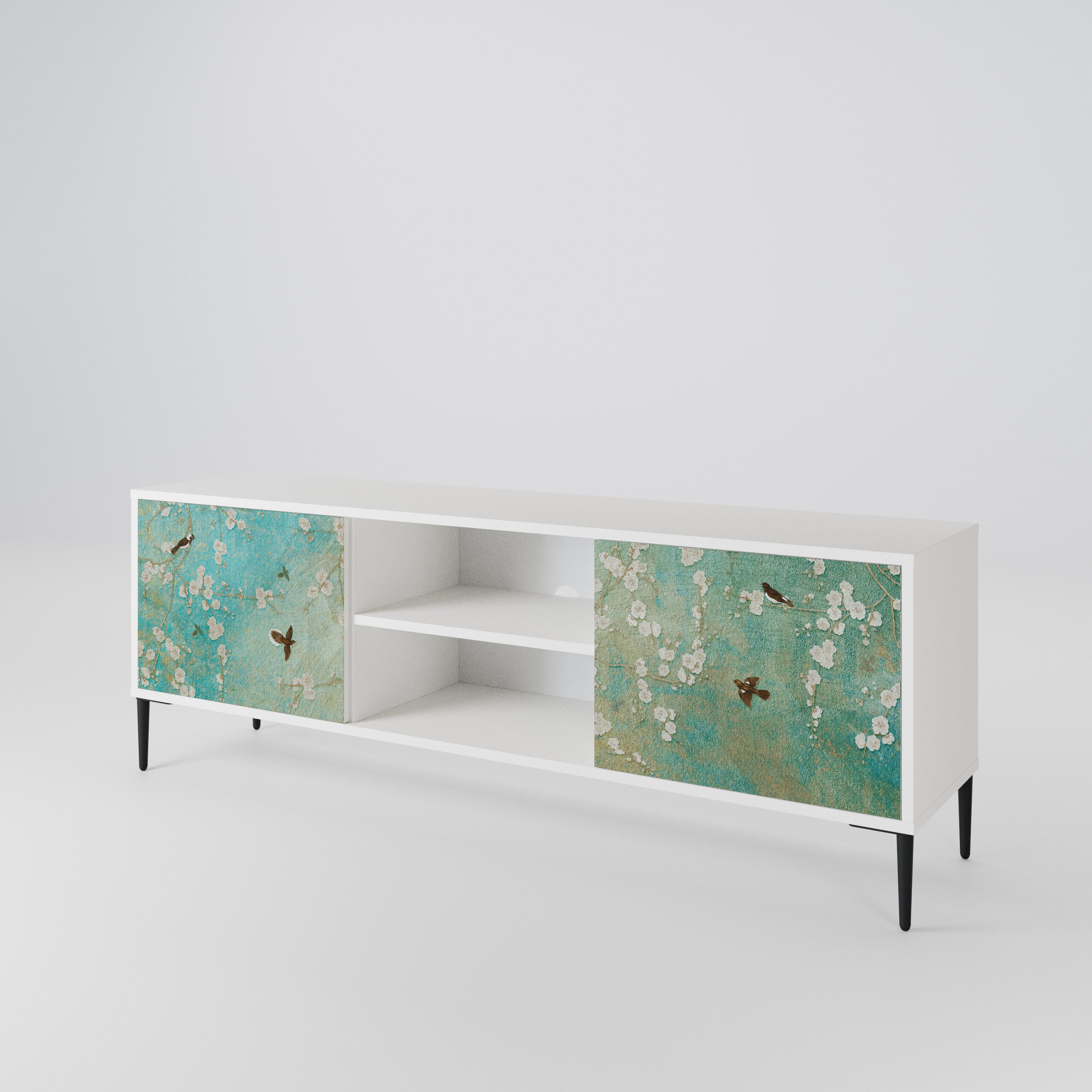 BLOOMING CHARM 2-türiges TV-Lowboard