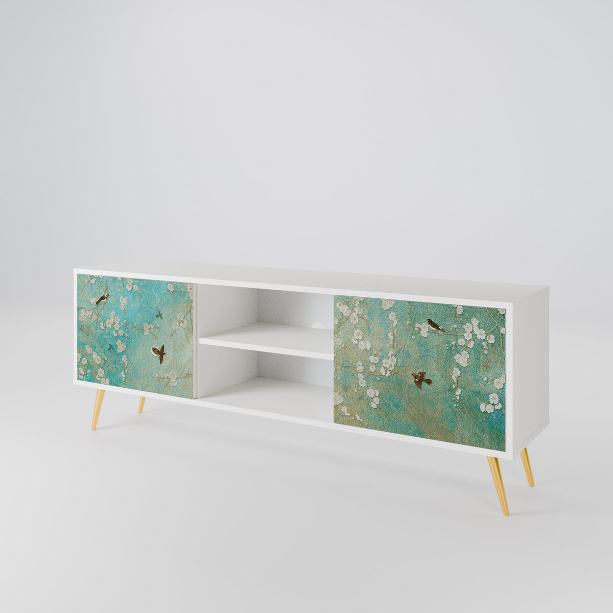 BLOOMING CHARM 2-türiges TV-Lowboard