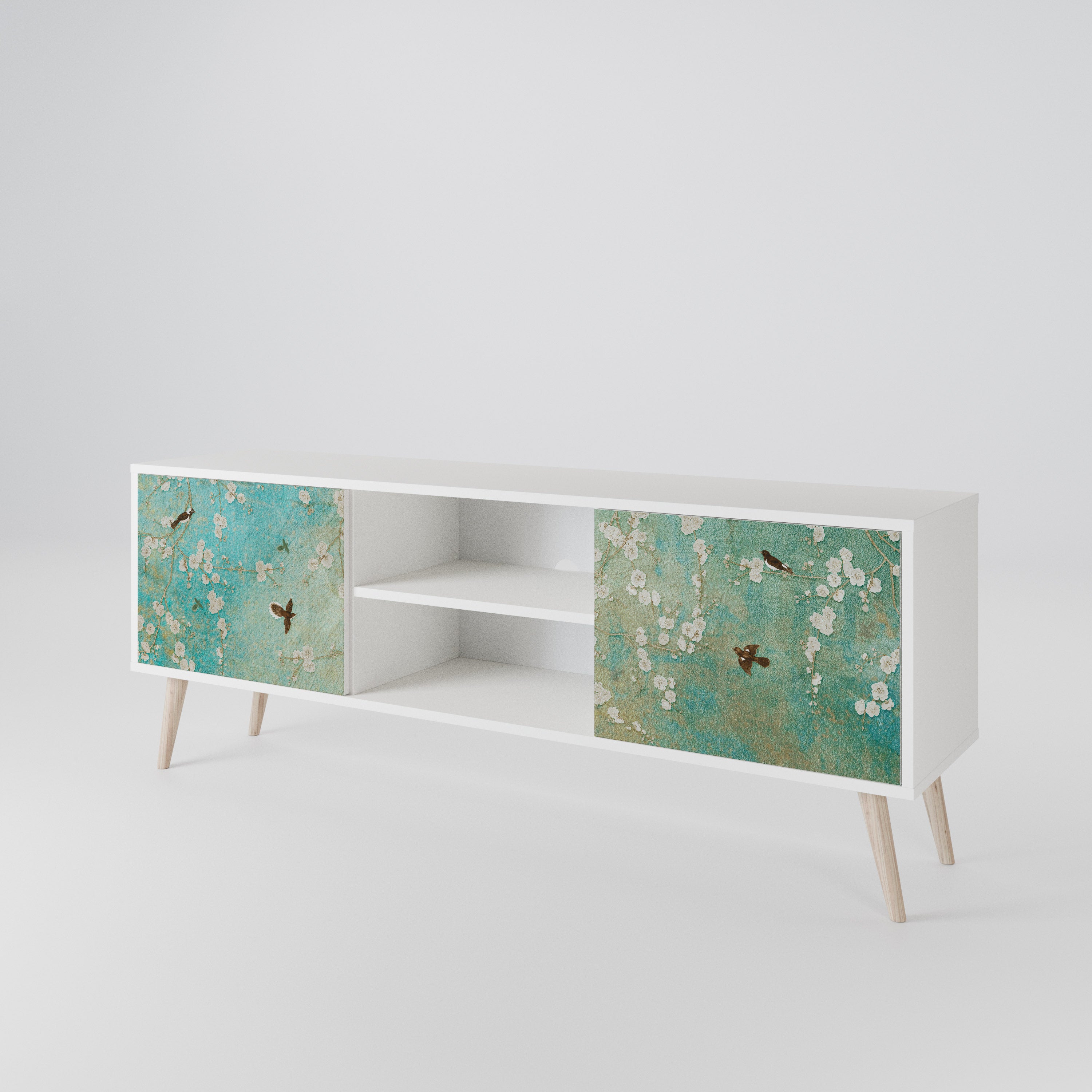 BLOOMING CHARM 2-türiges TV-Lowboard