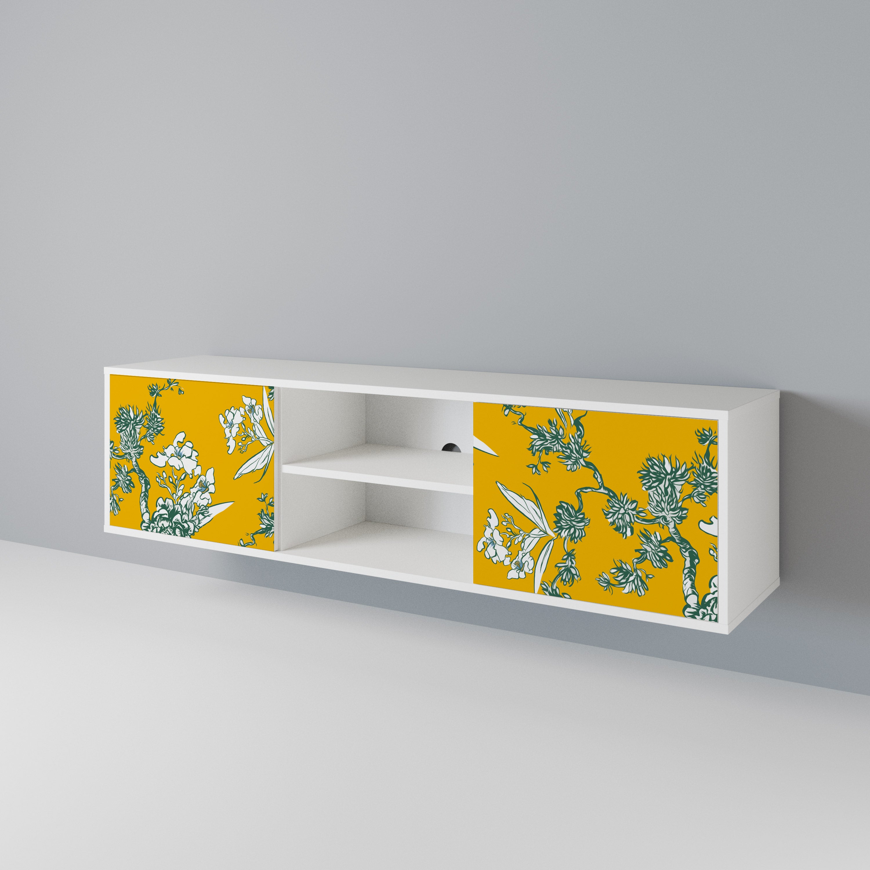 YELLOW CHINOISERIE 2-türiges TV-Lowboard