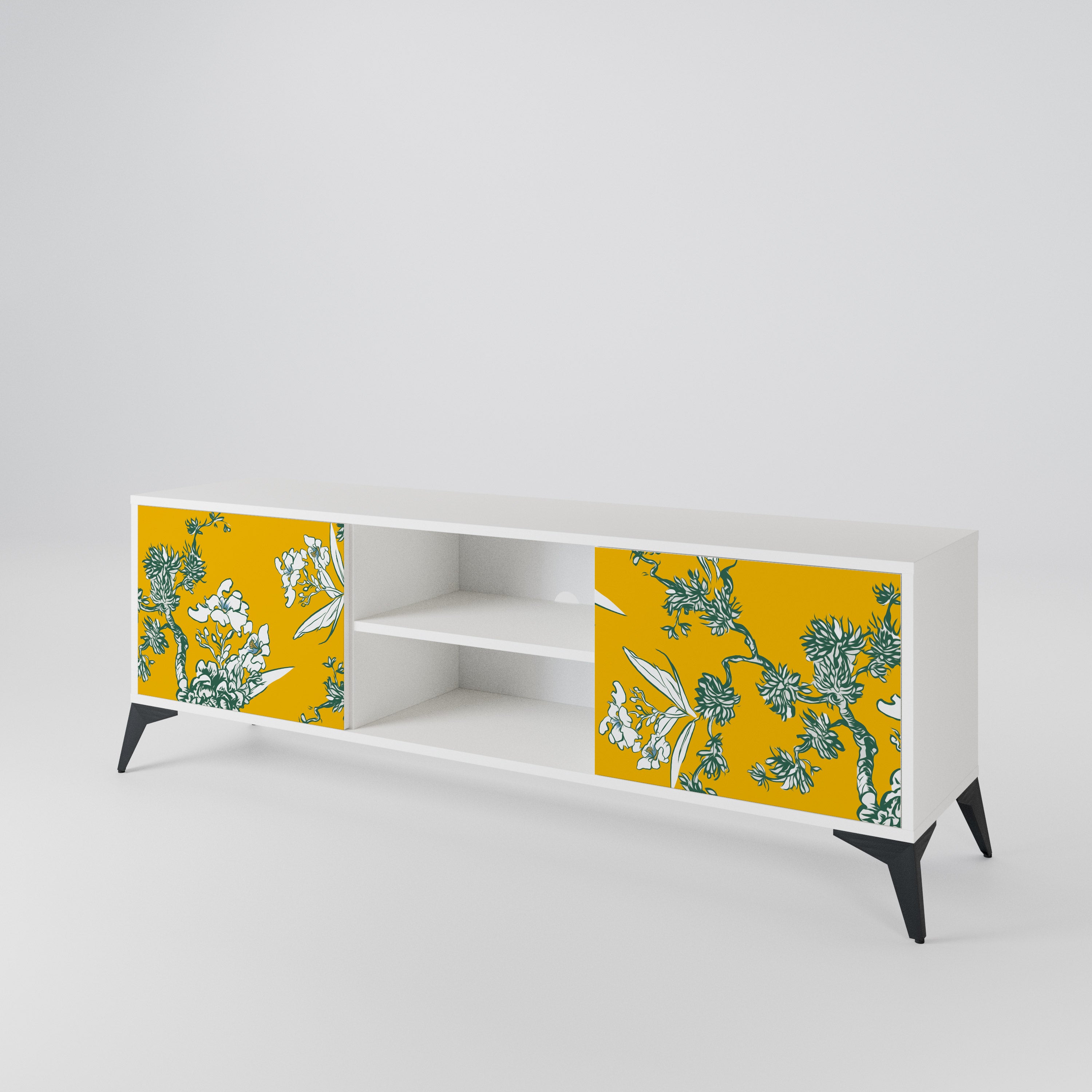 YELLOW CHINOISERIE 2-türiges TV-Lowboard