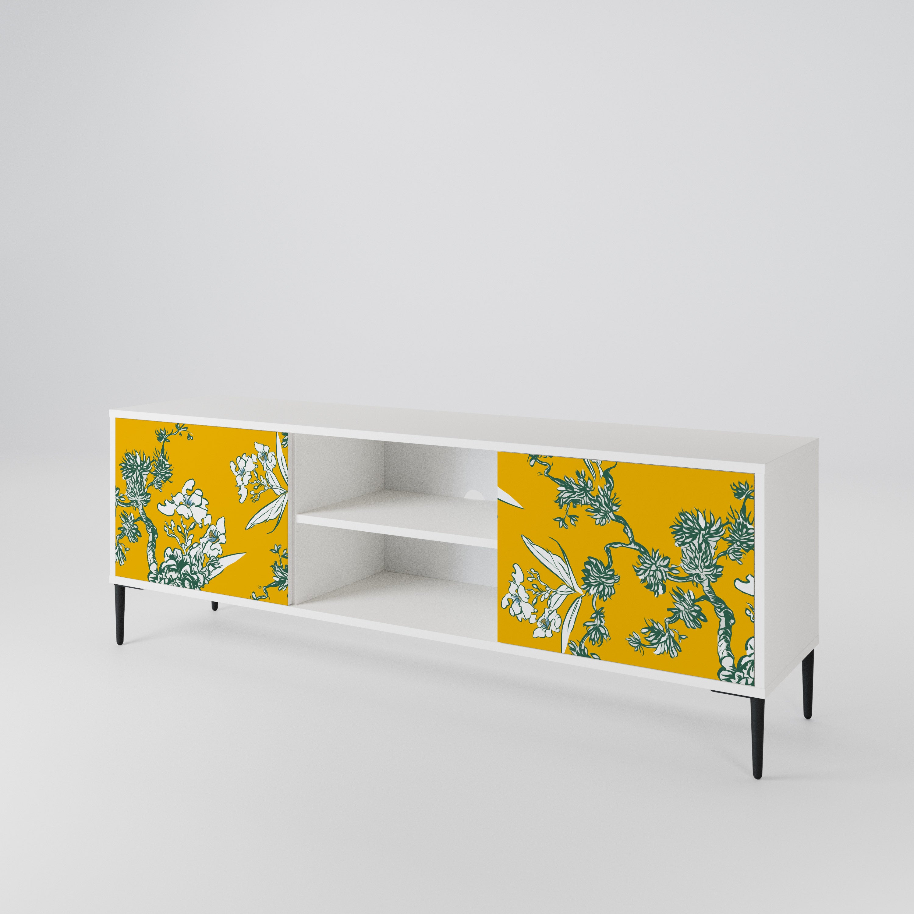 YELLOW CHINOISERIE 2-türiges TV-Lowboard