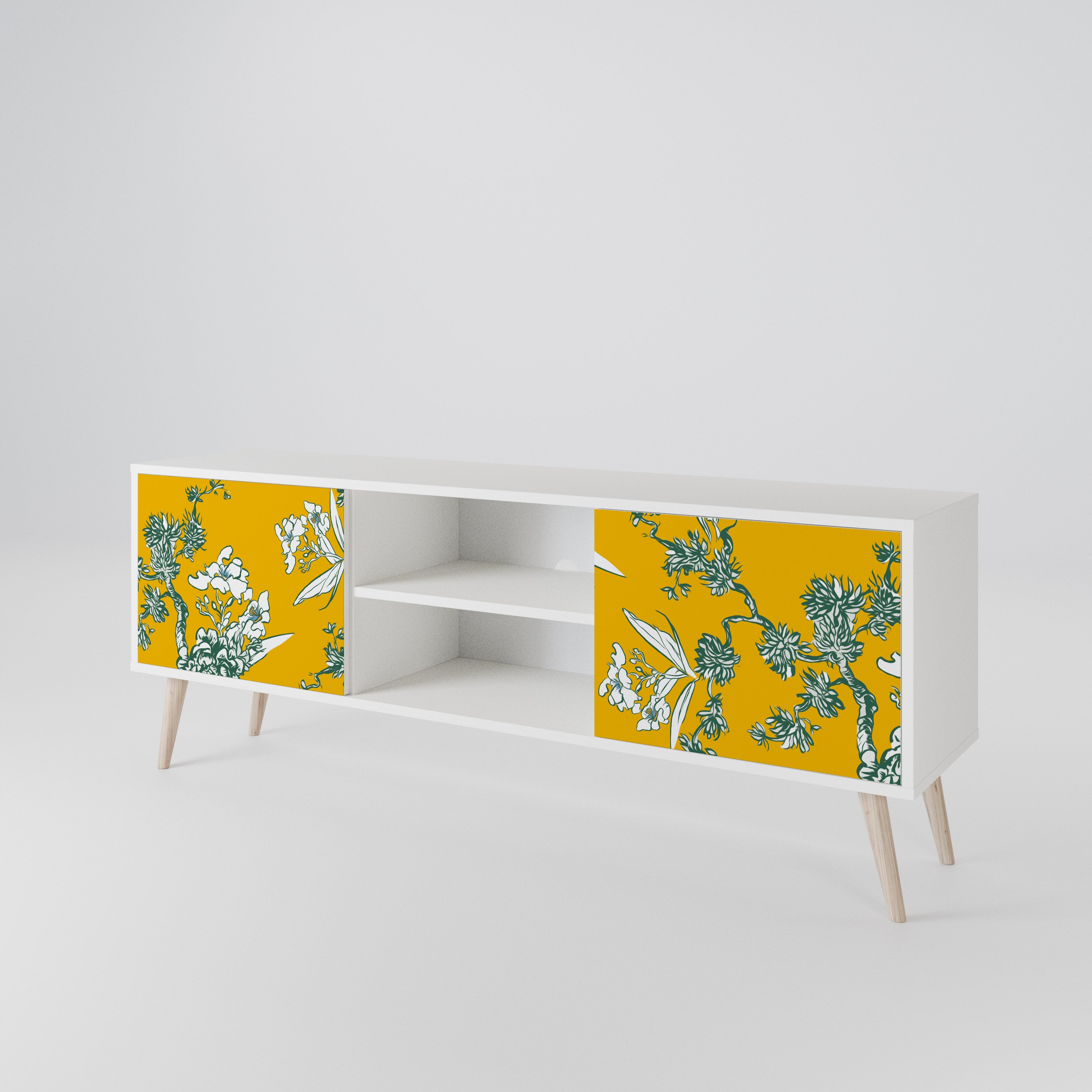 YELLOW CHINOISERIE 2-türiges TV-Lowboard
