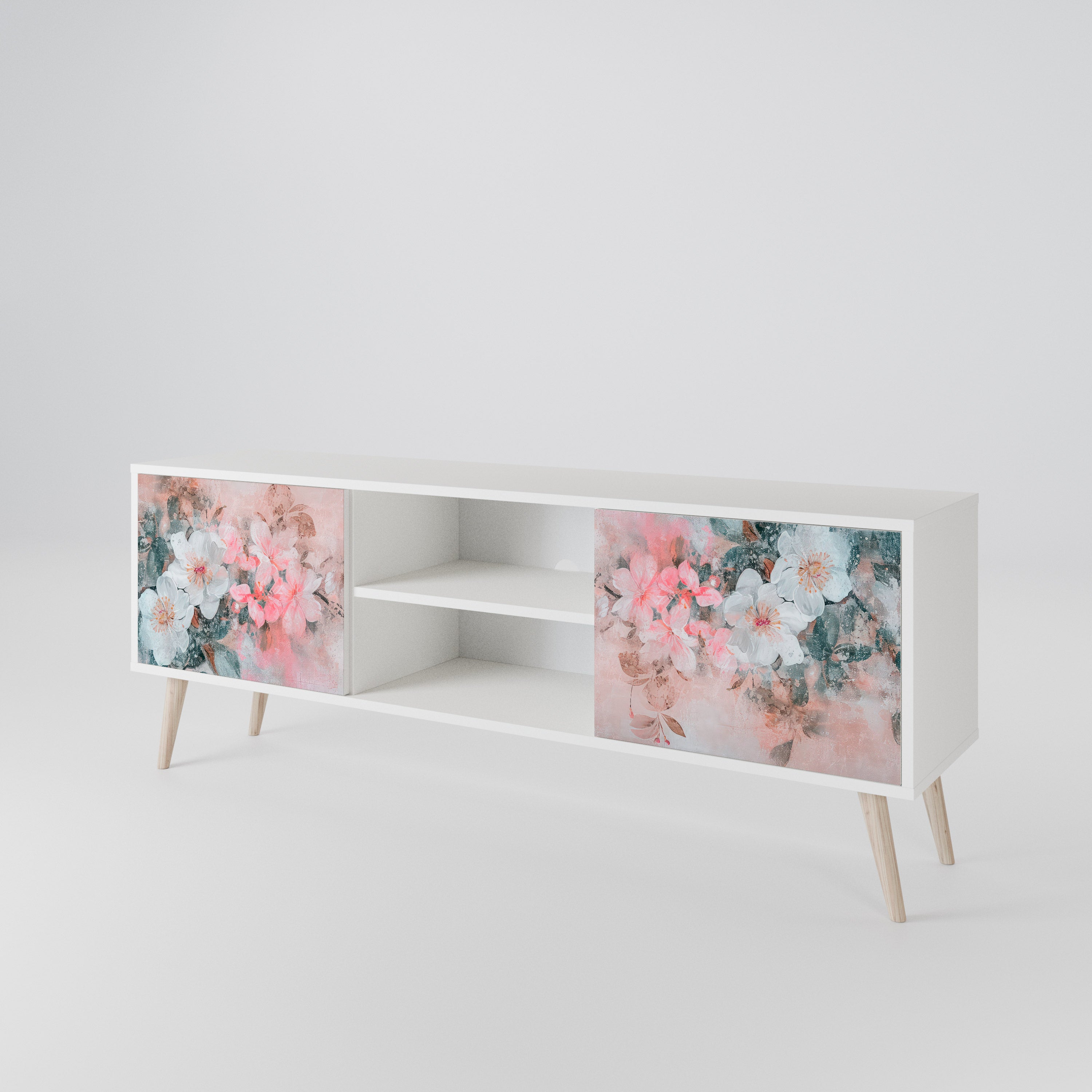 CHERRY BLOSSOM 2-türiges TV-Lowboard