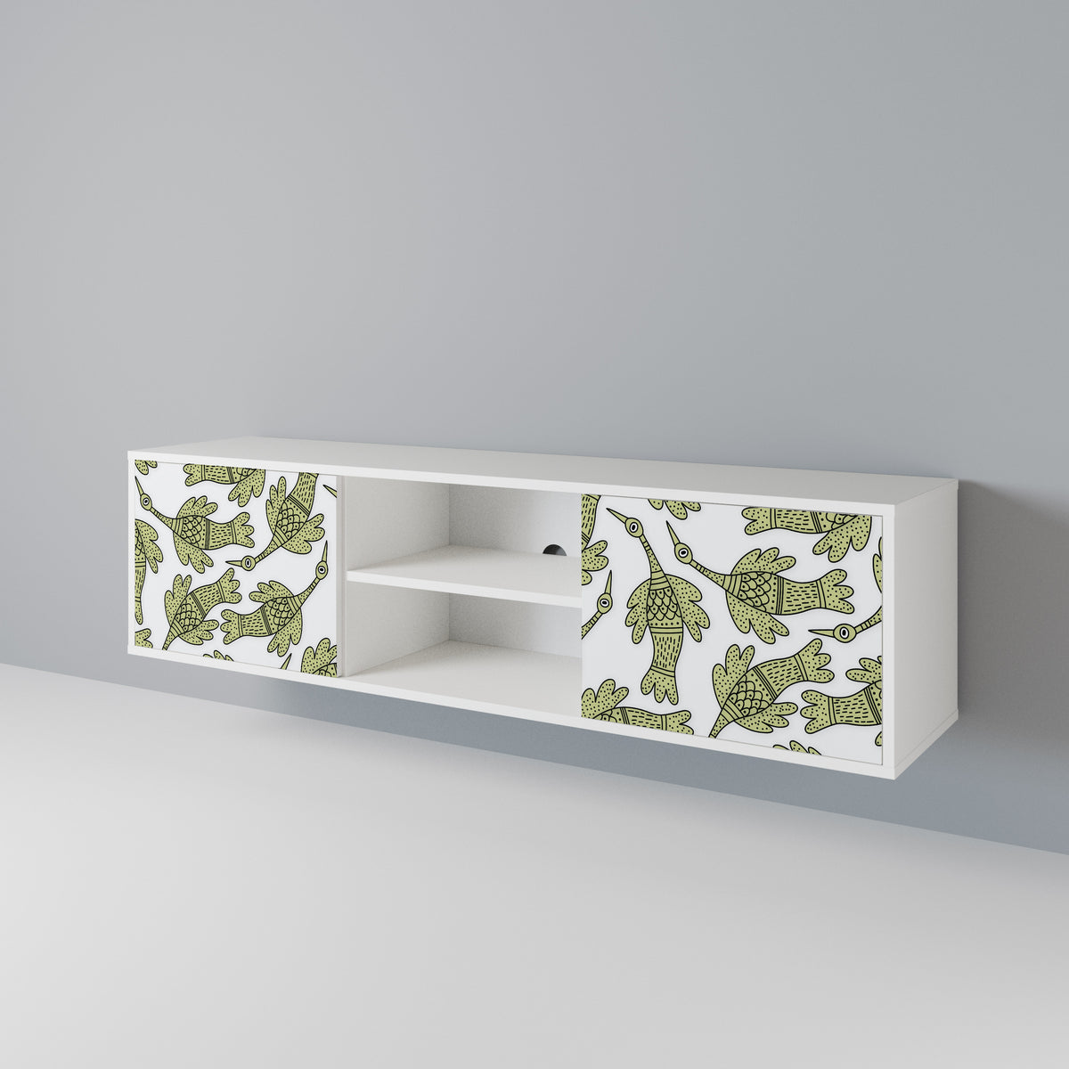 SEEDLING SONGBIRD 2-Door TV Cabinet