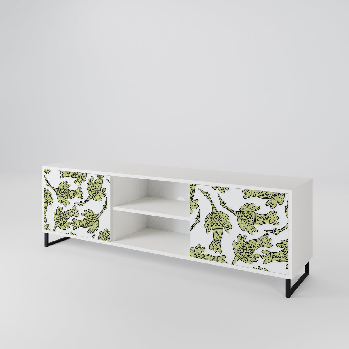 SEEDLING SONGBIRD 2-Door TV Cabinet