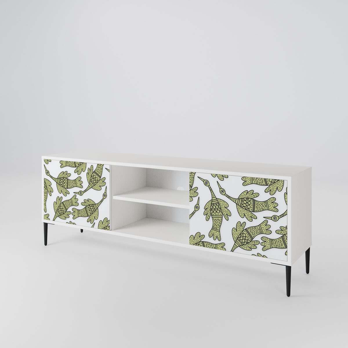 SEEDLING SONGBIRD 2-Door TV Cabinet