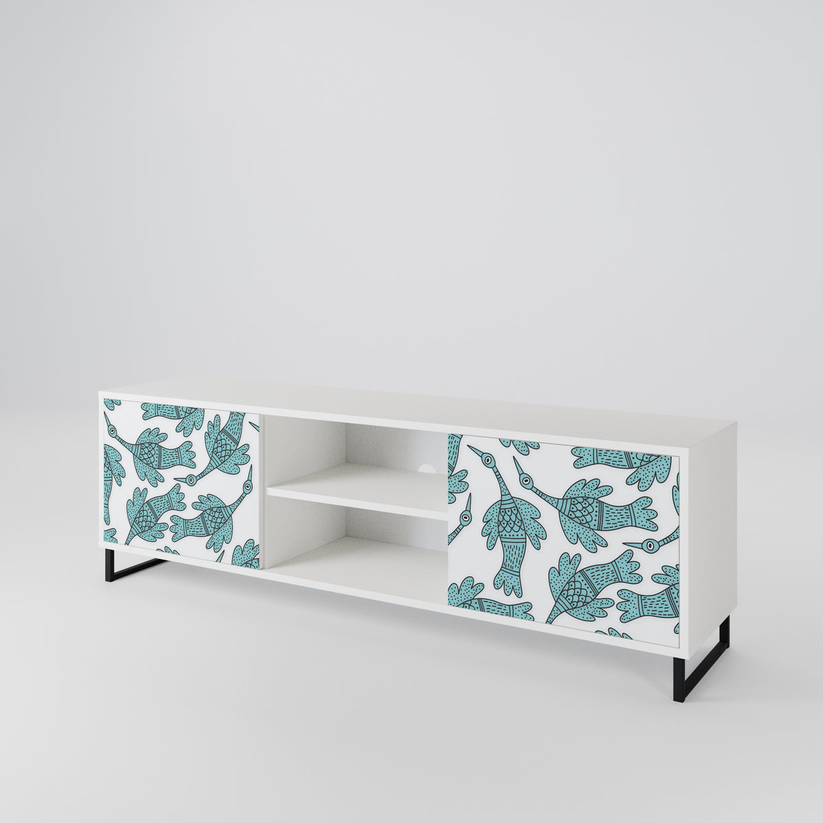 WATERSPOUT SONGIBIRD 2-Door TV Cabinet