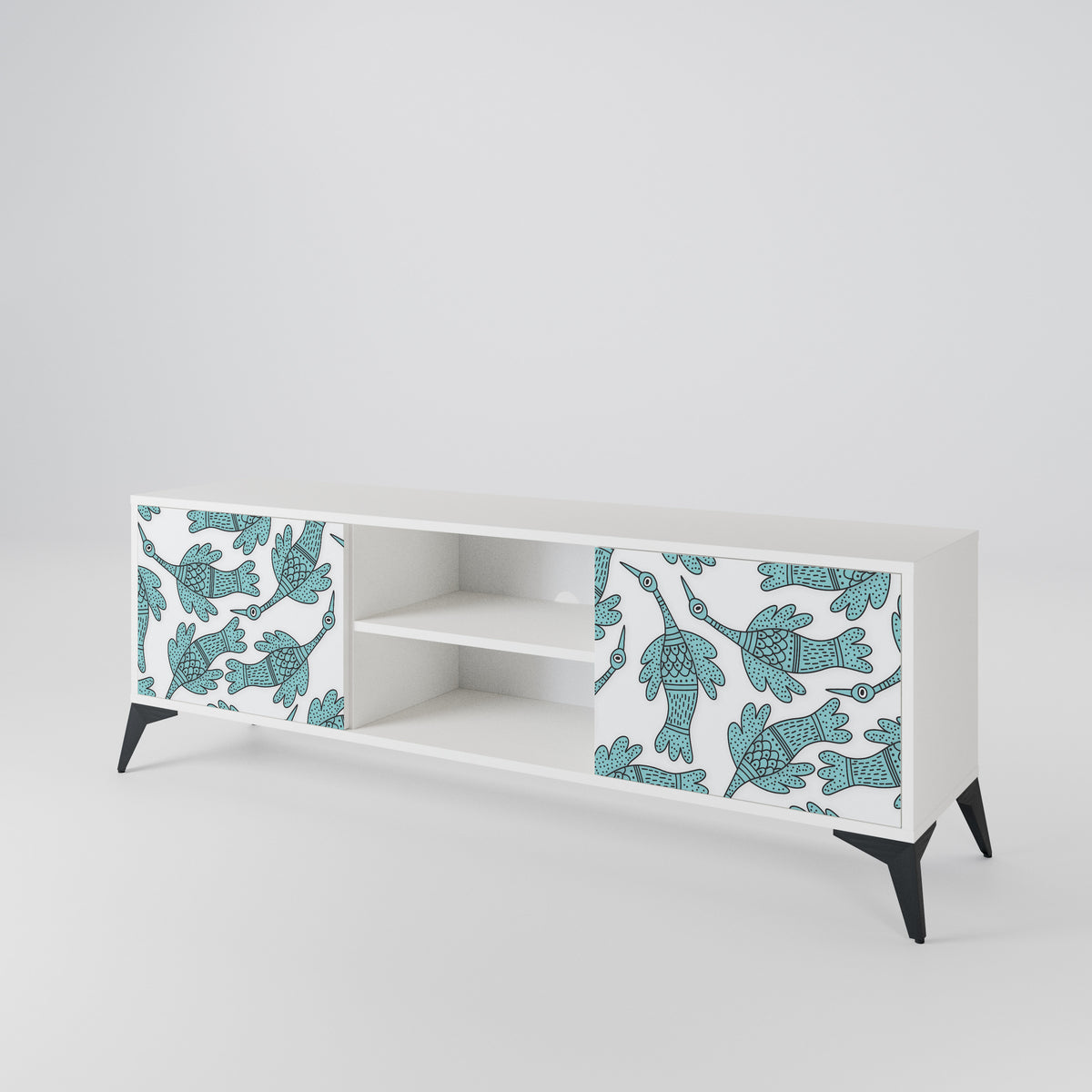 WATERSPOUT SONGIBIRD 2-Door TV Cabinet