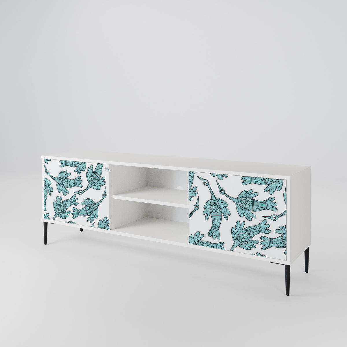 WATERSPOUT SONGIBIRD 2-Door TV Cabinet