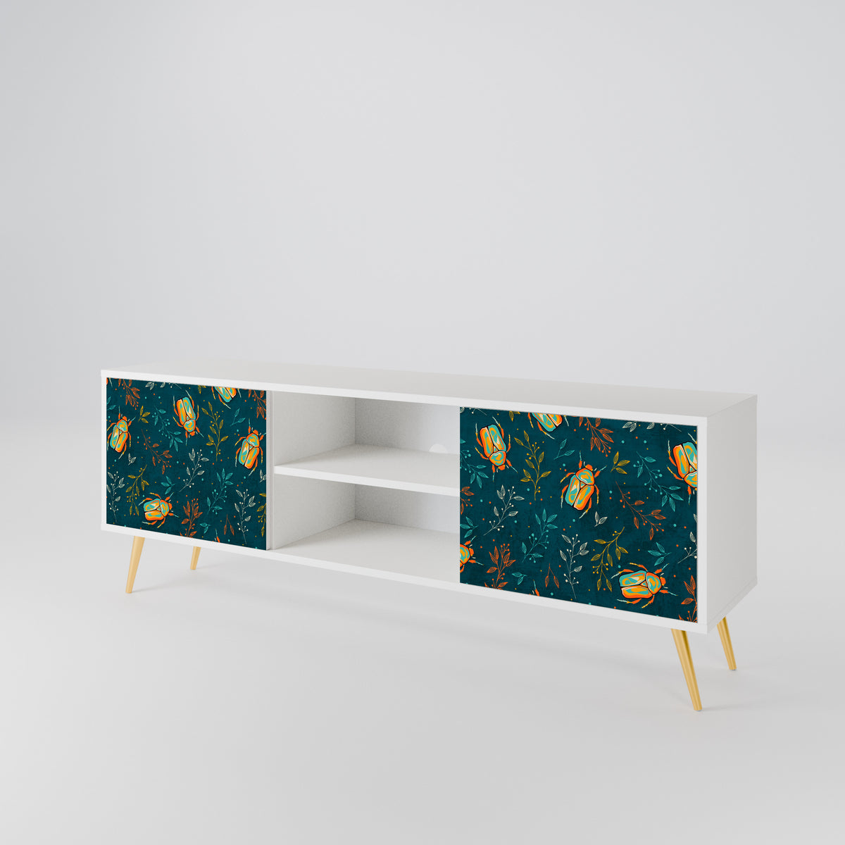 AUTUMN INSECTS 2-Door TV Cabinet