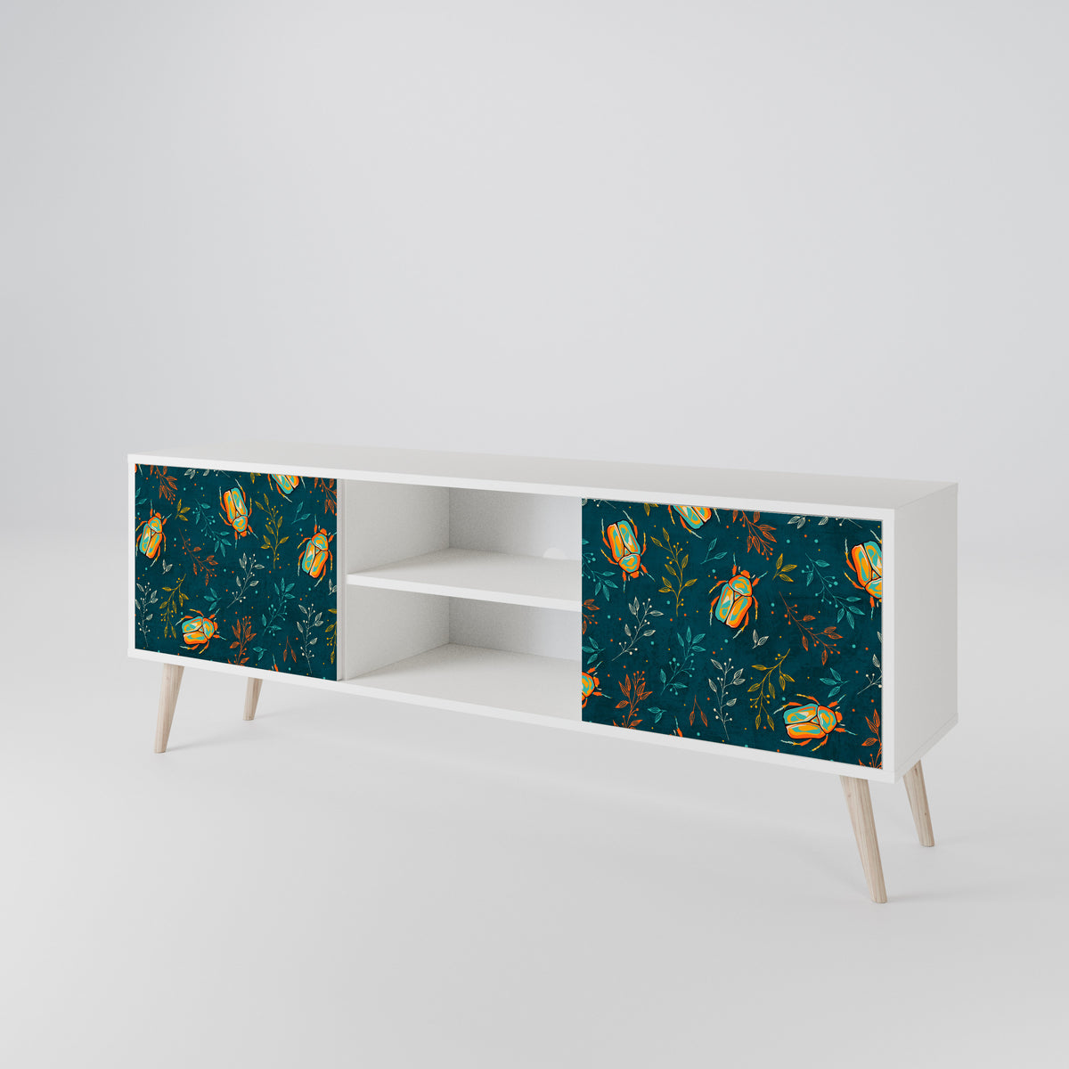 AUTUMN INSECTS 2-Door TV Cabinet