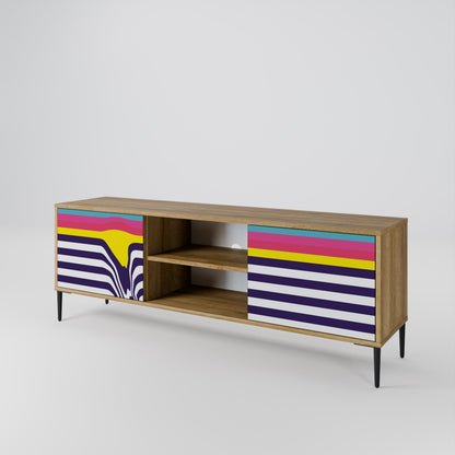 COLORFUL DIVERSION 2-türiges TV-Lowboard