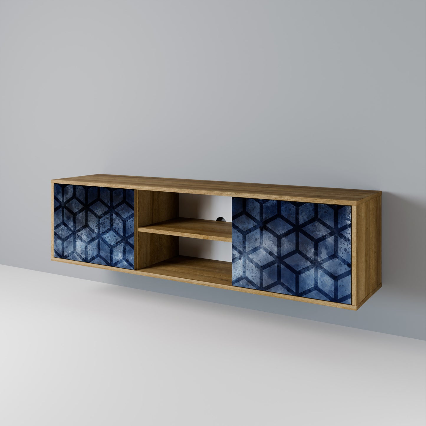 CUBIC MIST 2-türiges TV-Lowboard