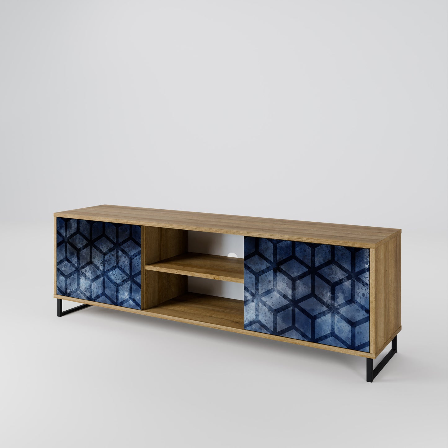 CUBIC MIST 2-türiges TV-Lowboard