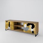 SHAPESHIFT SYMPHONY TV-Lowboard mit 2 Türen in Eiche-Optik