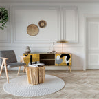 SHAPESHIFT SYMPHONY TV-Lowboard mit 2 Türen in Eiche-Optik