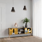 SHAPESHIFT SYMPHONY TV-Lowboard mit 2 Türen in Eiche-Optik