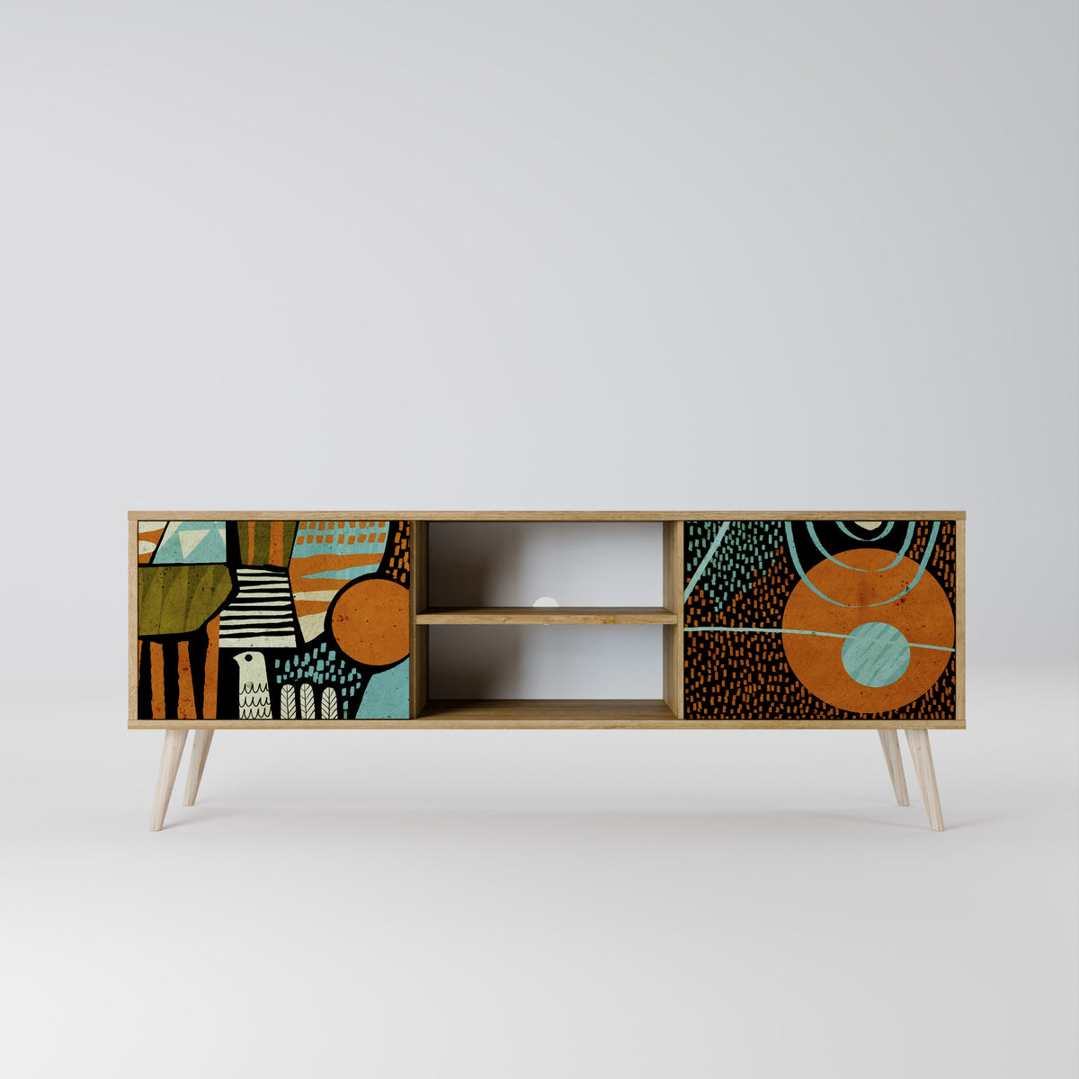GEODE GLIMMER 2-türiges TV-Lowboard