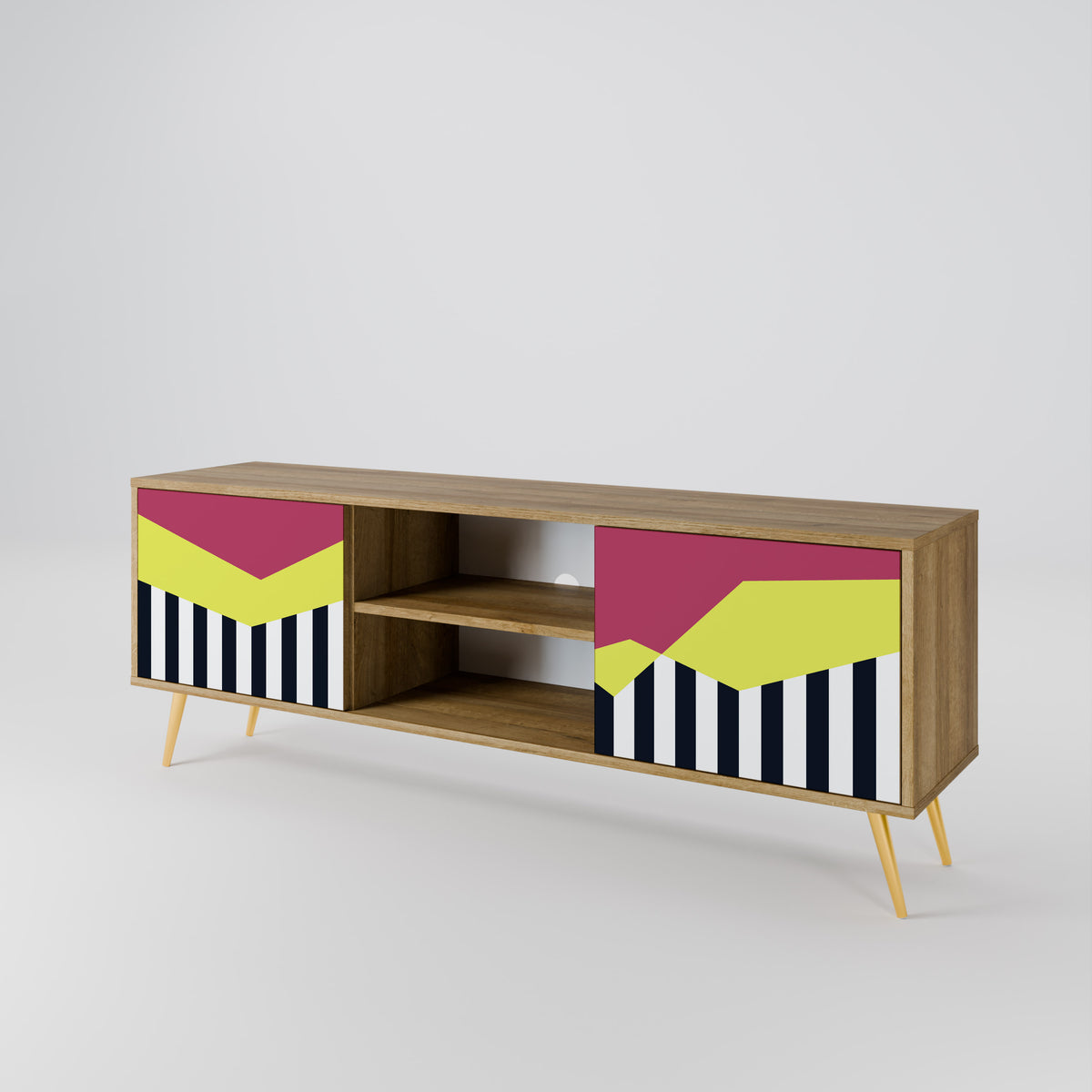 PIANO FANTASY 2-türiges TV-Lowboard