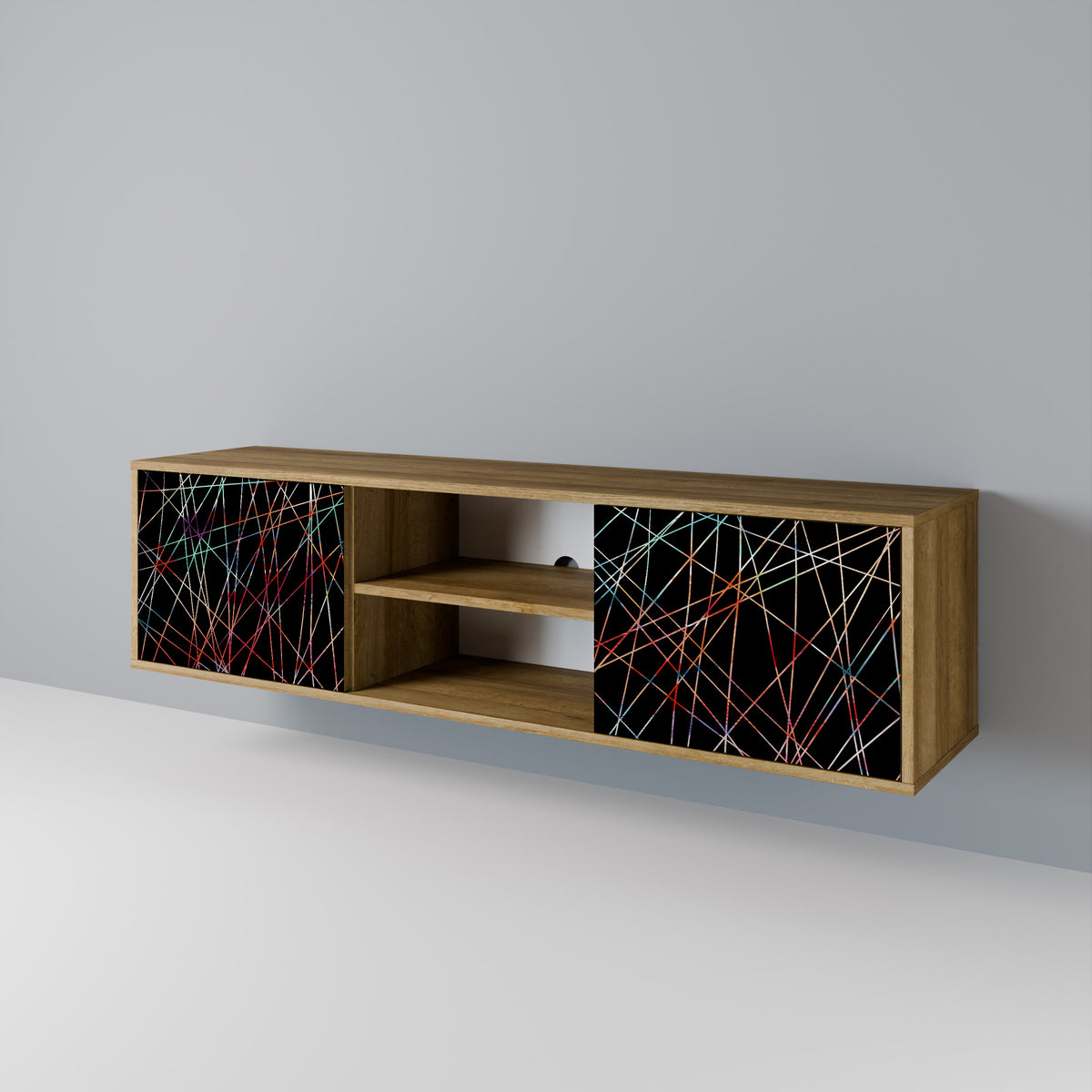 LUMINOUS SNARE 2-türiges TV-Lowboard
