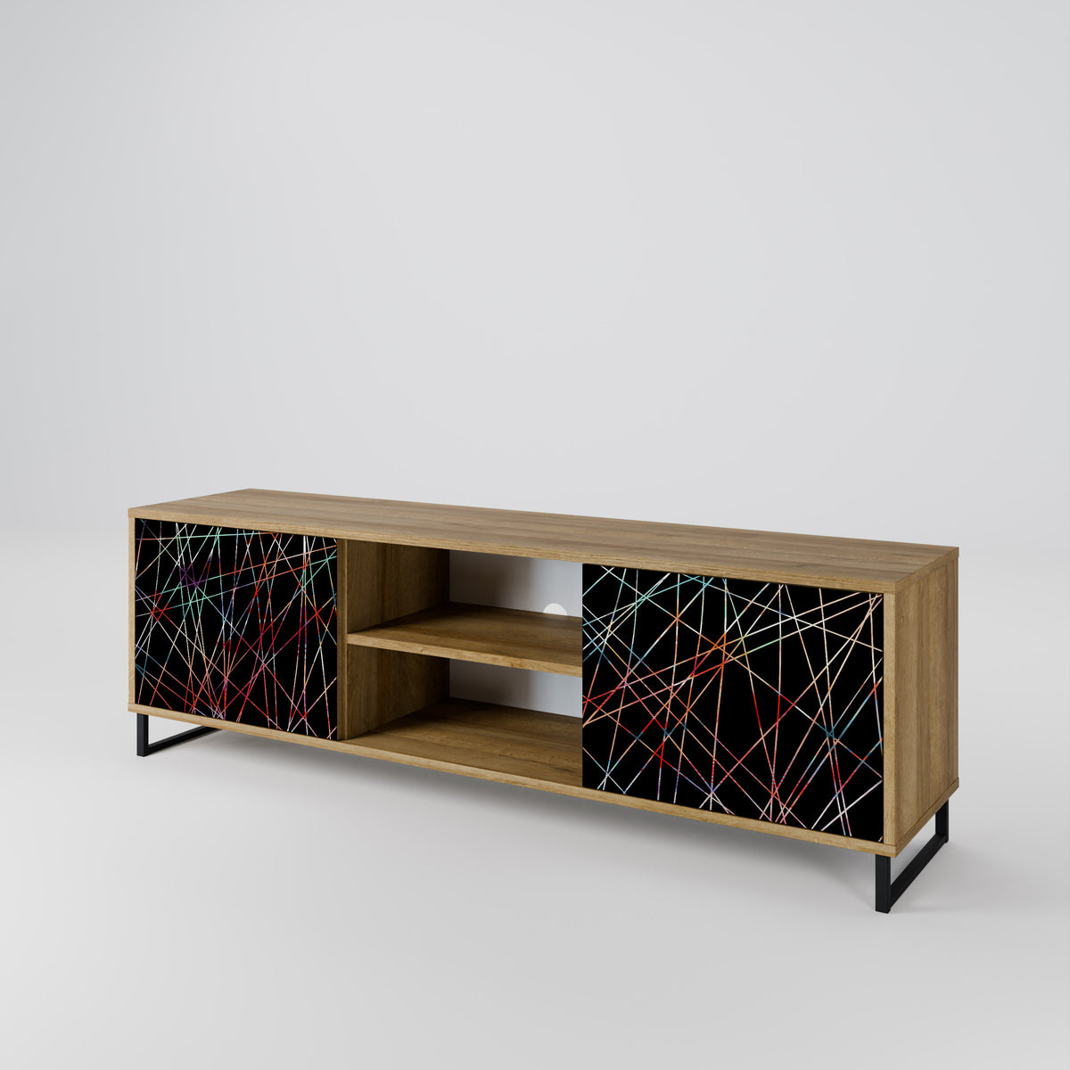 LUMINOUS SNARE 2-türiges TV-Lowboard