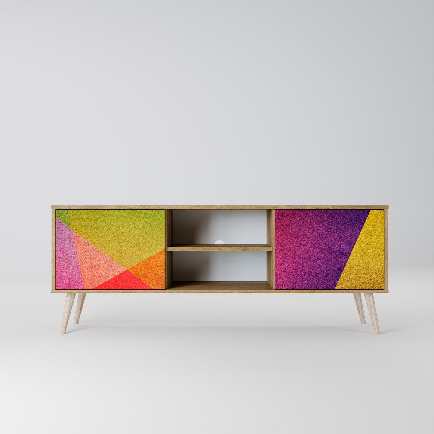 VIVID GEOMETRY 2-türiges TV-Lowboard
