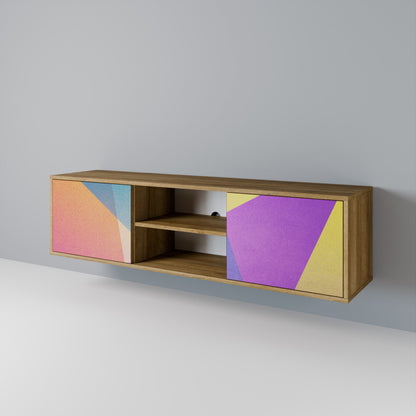 BRIGHT GEOMETRY 2-türiges TV-Lowboard