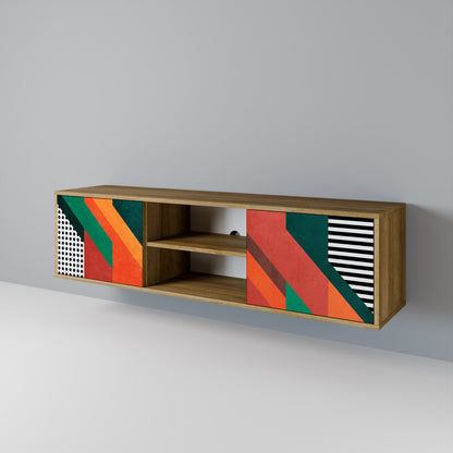MAKESHIFT ARTISTRY 2-türiges TV-Lowboard