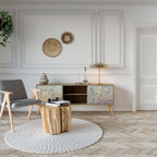 MOSAIC OF COLORS TV-Lowboard mit 2 Türen in Eiche-Optik