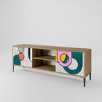 COOL STORY TV-Lowboard mit 2 Türen in Eiche-Optik