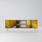 PIERCING SHARPNESS TV-Lowboard mit 2 Türen in Eiche-Optik