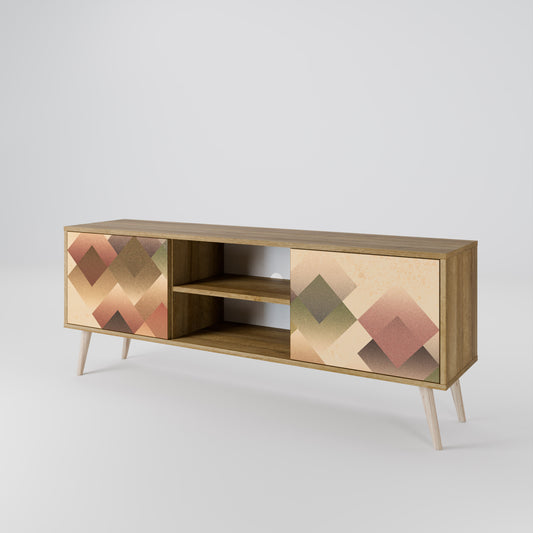 GEOMETRIC FUSION 2-türiges TV-Lowboard