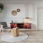 COLORFUL SOUNDS TV-Lowboard mit 2 Türen in Eiche-Optik