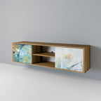 ABSTRACT THOUGHTS TV-Lowboard mit 2 Türen in Eiche-Optik