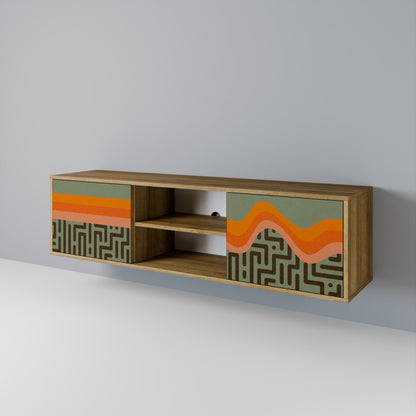 SIMPLE SOLUTIONS 2-türiges TV-Lowboard