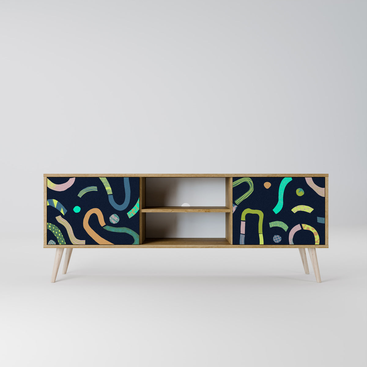CONTRAST DANCE 2-Door TV Cabinet