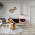 INDEPENDENT BORDER TV-Lowboard mit 2 Türen in Eiche-Optik