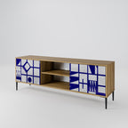 THE RIGHT PLACES TV-Lowboard mit 2 Türen in Eiche-Optik