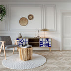 THE RIGHT PLACES TV-Lowboard mit 2 Türen in Eiche-Optik