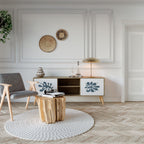 WONDERLAND VEGETATION TV-Lowboard mit 2 Türen in Eiche-Optik