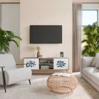 WONDERLAND VEGETATION TV-Lowboard mit 2 Türen in Eiche-Optik