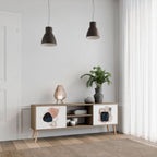 COLORFUL SHAPES TV-Lowboard mit 2 Türen in Eiche-Optik