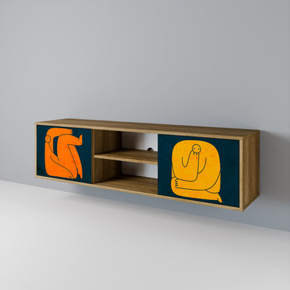 TOGETHER BUT SEPARATELY 2-türiges TV-Lowboard