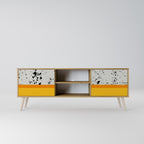 DYED BY ORANGE TV-Lowboard mit 2 Türen in Eiche-Optik